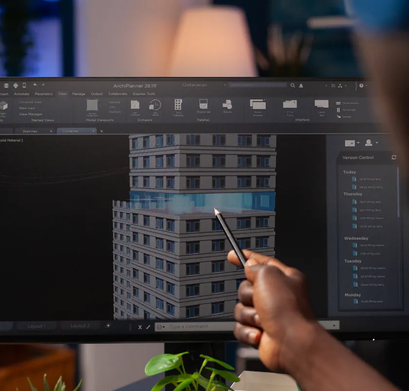 AR VR applications in construction
